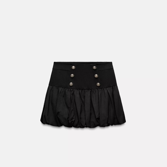 Dresses & Skirts - ZARA BALLOON MINI SKIRT NWT